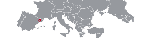 Karta över Europa